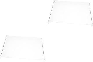 Abaodam 2pcs Keyboard Dust Cover Clear Sheet Protectors Computer Keyboards Laptop Keyboard Cover Desktop Keyboard Protector Laptop Protector Cat Proof Keyboard Cover Water-proof Covers