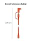 Tonton 8mm Verlängerungskabel für Powerstation 6M/20FT, DC7909 mit DC8020 Stromkabel für Jackery, BLUETTI, Anker, GZ Yeti und meisten Solargeneratoren und Solarpanel, Buchse auf Stecker 14AWG (6M)