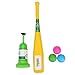 Alomejor Baseballspielzeug Set Baseballschläger und Bälle Set Kindersicheres Baseballspielzeug Kinder Spielzeug für Draußen oder Drinnen Sport