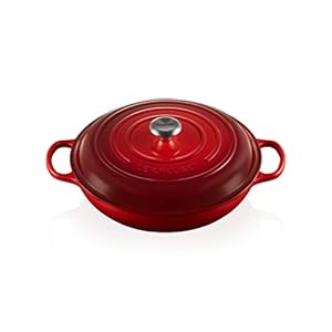 Le Creuset Enameled Cast Iron Signature Braiser, 5 qt. , Cerise