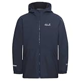 Jack Wolfskin Jungen New Snowy Days Jkt, Midnight Sky, 176 EU