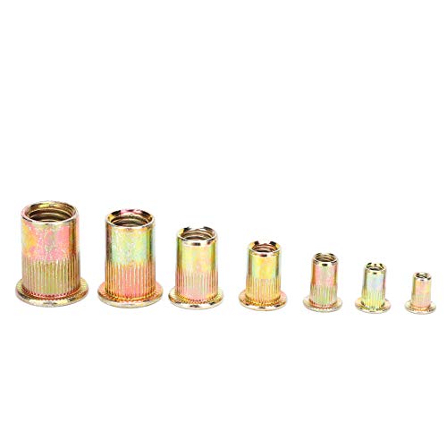 Kit assortiment 220pcs M3 M12 de rivet nutserts pour l'assemblage industriel