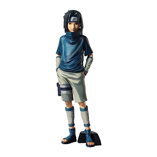 Banpresto Figura de Acción Sasuke Uchiha #2 Naruto – Grandista (Manga Dimensions) 24cm