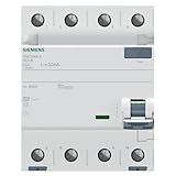 disjoncteur differentiel siemens 16a 30ma Indice de protection IP : IP20, avec conducteurs raccordés