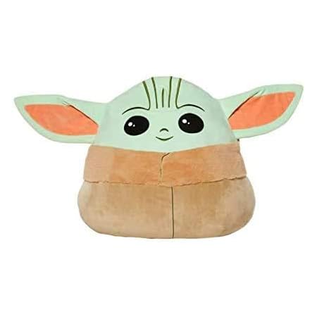 Amazon Com The Mandalorian Baby Yoda The Child Squishmallows Pillow 20 Xl Kitchen Dining