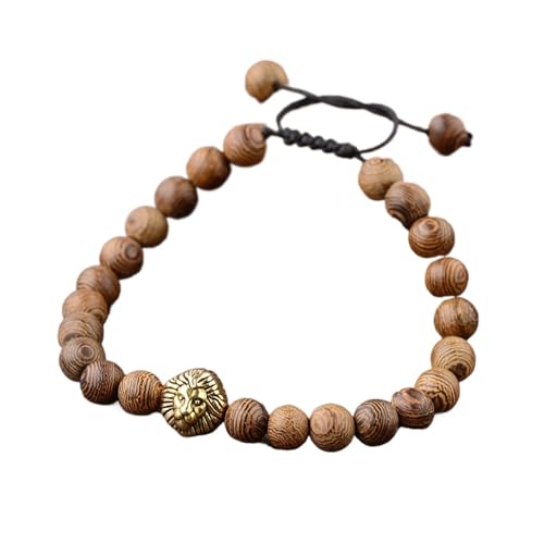 Handmade Wooden Chicken Wing Energy Bracelet - Unisex Spartan Style Elastic Bracelet For Sports And Travel Souvenirs(Color2)