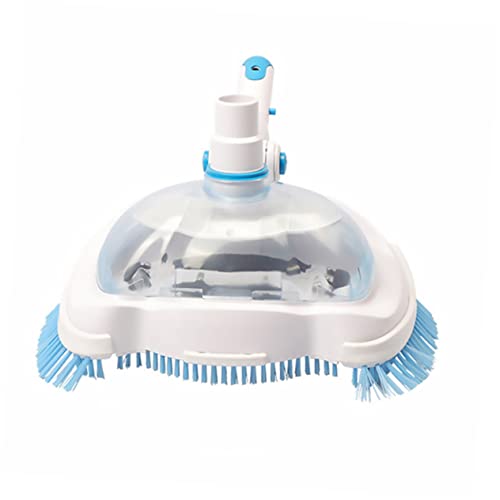 Pool Vacuum Brush Head Cleaning Tool for Pool Brushes for Cleaning Pool Inground Pool Vacuum Head Suckers Swimming Pool Cleaning Supplies for Pool Plastic Spa