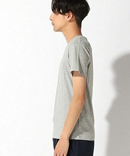 Amazon ナノ ユニバース Nano Universe anti soaked杢クルーネックtシャツ L グレー Nano Universe Tシャツ カットソー 通販