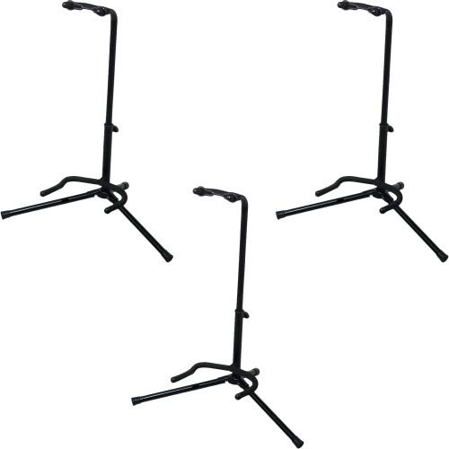 KORN Gitarrenständer Classic schwarz 3er Pack