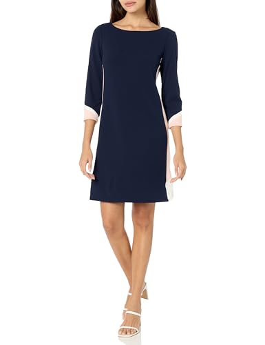 Vince Camuto Women's Dress,Navy Multi,4 at Amazon Women's Clothing