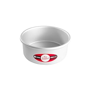 Fat Daddio’s Anodized Aluminum Round Cake Pan, 7 x 3 Inch
