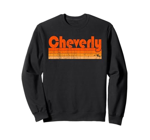 Estilo retro de los 80 en Cheverly, Maryland Sudadera