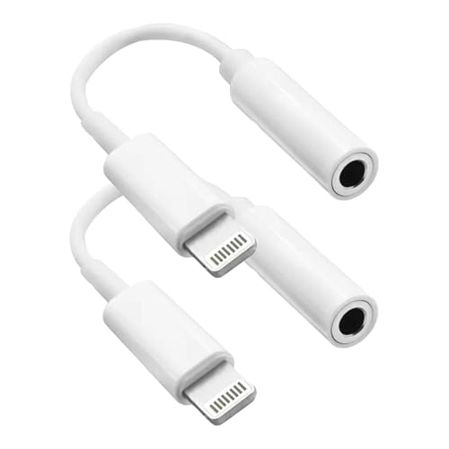 Tayte iPhone Lightning auf 3.5mm Adapter (2er-Pack)