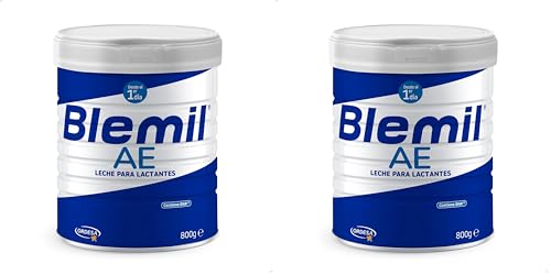 Blemil AE | 800g | Leche de Inicio en polvo Desde el Primer Día - Anti Estreñimiento (Paquete de 2)