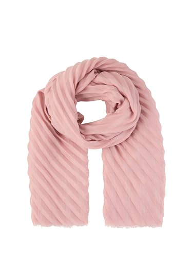 Foulard TOM TAILOR rose femme écharpe légère et fluide taille unique
