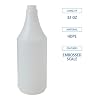 Boardwalk BWK00032 32 oz. Embossed Spray Bottle - Clear (24/Carton)