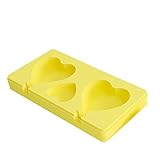 Moldes de silicona para helados, moldes de paletas de grado alimenticio, accesorios para hornear, 2 colores, 3 T