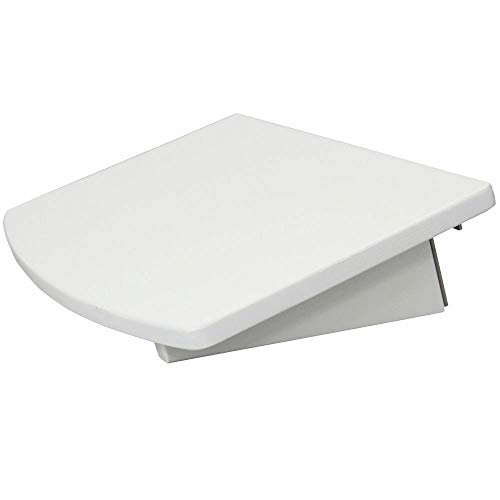 Woodquail Estante colgante de bambú con clip para mesilla de noche pequeña (21 mm, blanco) Cover