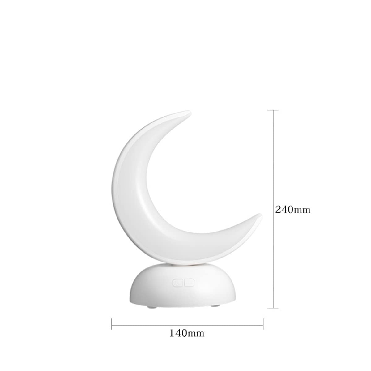 Lampka stołowa LED, lampki nocne do sypialni dla dzieci, księżycowa lampka nocna, ściemnialna, złącze USB typu C, aromaterapeutyczne lampki nocne do pokoju dziecięcego, prezenty, A