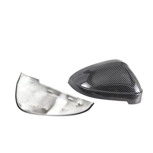 Coque miroir latéral en ABS aspect carbone pour Audi A4 B9 et A5 Sportback avec Side Assist