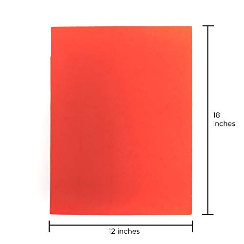 Horizon Group Usa Rainbow Foam Sheets, 12" X 18", Pack Of 12, Multi-Color #TOP5