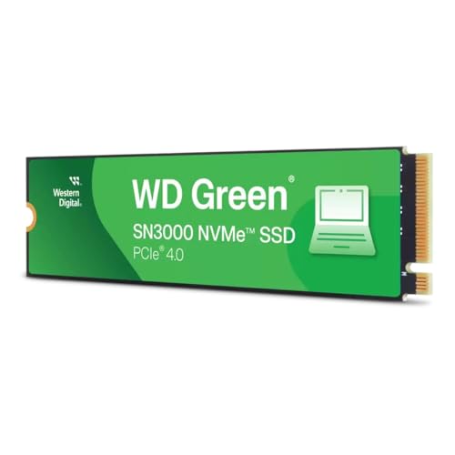 Western Digital 1TB WD Green SN3000 NVMe Internal SSD - Solid State Drive - Gen4 PCIe, M.2 2280, Up to 5,000 MB/s - WDS100T4G0E view 2