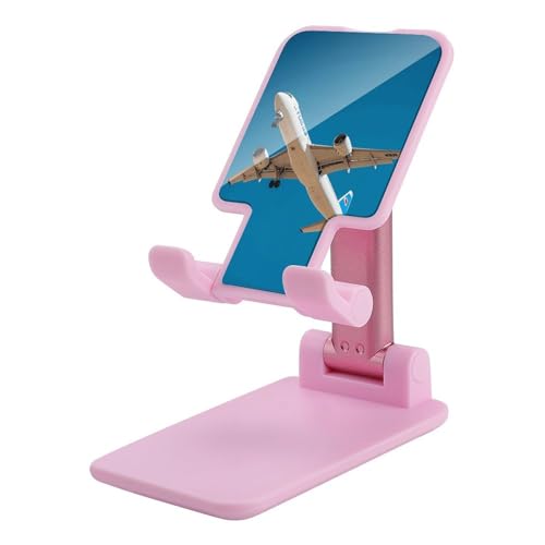 Support de téléphone de bureau bleu pliable pour vos appels et vidéos