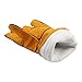 Cowhide Welding Gloves, Flame Retardant Heat Resistant Work Gloves for Metal Fabrication, Heavy Duty Leather Protector for Welding, DIY,
