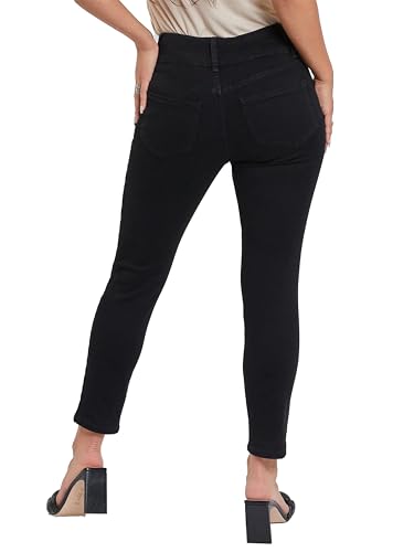 Royalty For Me Womens Women's Petite 3 Button High Rise Skinny Jean3