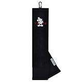 Team Effort Disney Mickey Mouse Golf Face/Club Tri-Fold Embroidered Towel