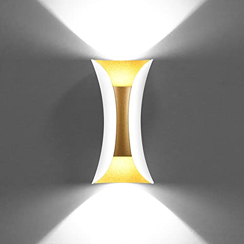 KAWELL 10W Creative Modern Wall Light LED Wall Wash Lights Waterproof IP65 Aluminum Wall Lamp LED Indoor Outdoor for Bedroom Living Room Bathroom Entrance Stairs Porch Corridor