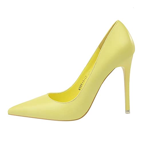 INEELUYI Women's Stiletto Pumps Fashion Pointed Toe High Heel Party Wedding Dress Pumps Shoes2