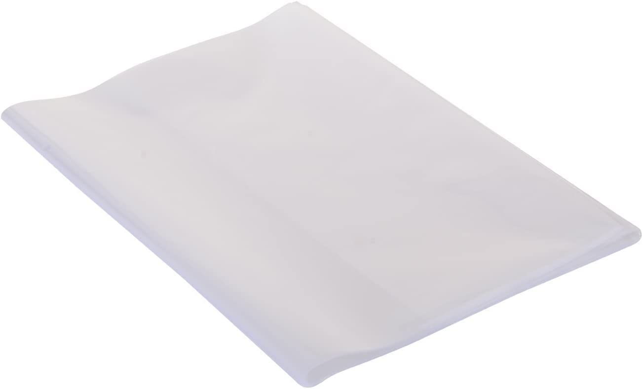 Taksh Transparent Plastic A4 size Notebooks long cover (Pack of 10) (Long A4)
