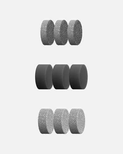 Image of HOTO 9 Pcs Replacement Pads, for HOTO Short-Handle Spin Scrubber Only | For HOTO Grip Cordless Spin Scrubber and Handheld Short-Handle Spin Scrubber Only