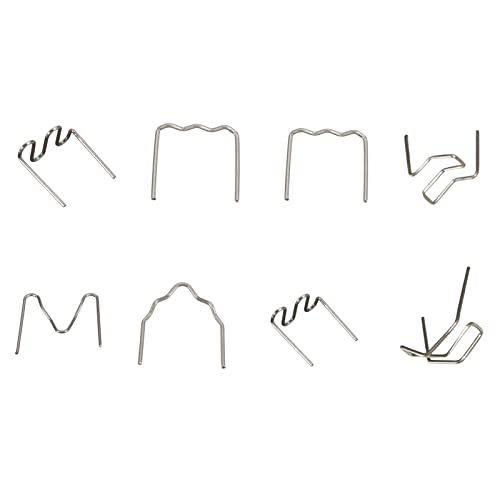 Aramox Grapadora Caliente de 800 Piezas Herramienta de Reparación de Soldadura de Plástico de Acero