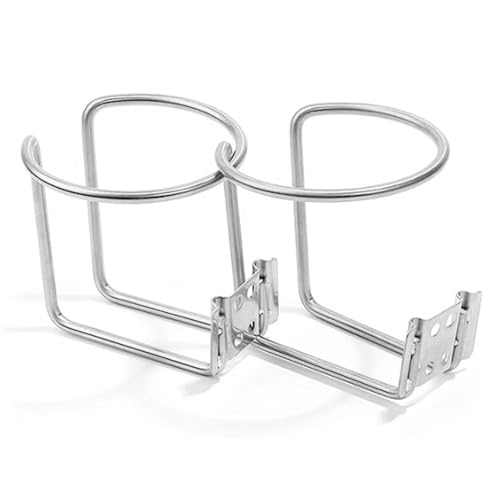 Porte-gobelets universels pour bateau camping-car argent support canette stable
