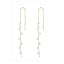 Hanger oorbellen kruisje | 925 sterling zilver | Shop op