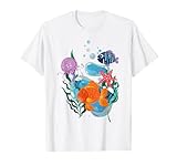Aquarium Ozean Tiere Unterwasserwelt Korallen Fisch T-Shirt