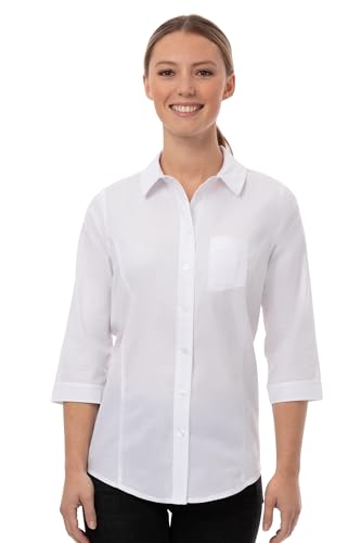 Chemise Classique Oxford moderne pour le service de salle actif