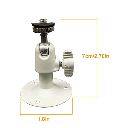 Yuarisx Suporte de parede ajustável para câmera de segurança interna/externa compatível com câmeras