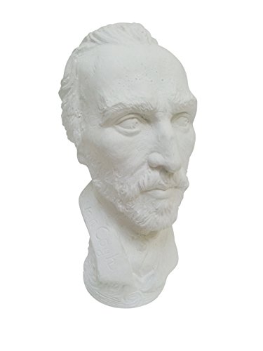 Torino Mini Van Gogh Head Plaster Cast Mannequin, Great for Artists, Artistic Piece