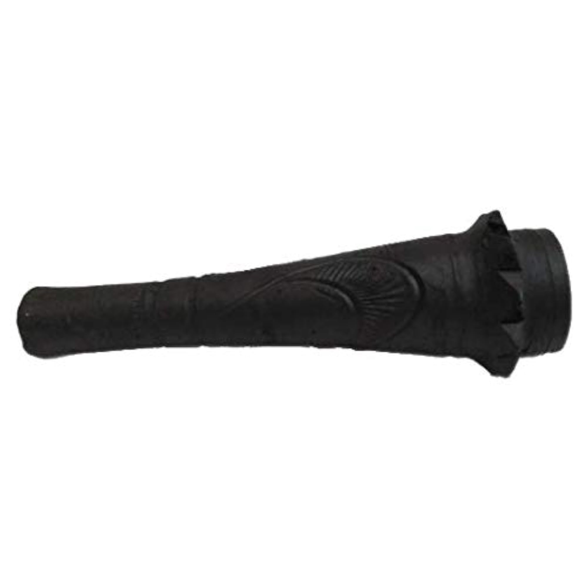Pure Black Colour Hand Made Chillum Pipe
