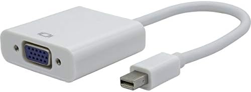 Miniatura 2 de ATIVA Mini Puerto de Pantalla Macho a VGA Hembra Pigtail, Blanco, 27522