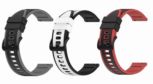 for GARMIN(�K�[�~��) Venu 3/4 45mm/Forerunner 265/255 �o���h �x���g 3�_ �����o���h �V���R�� Venu2/Foreathlete 745/vivoactive 4�Ȃ� �ւ��x���g �݊��i 22mm �X�g���b