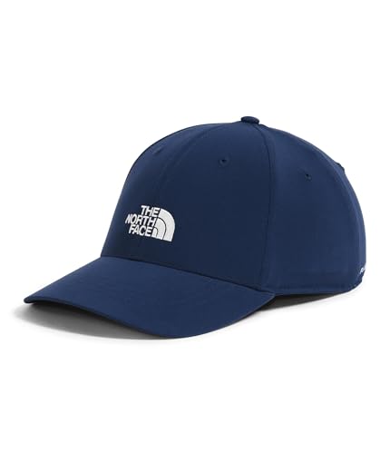 The North Face 66 FlashDry Hat Adjustable Moisture-Wicking Baseball Cap for Men & Women, Classic Fit for Everyday & Outdoor Wear, Summit Navy/TNF White, One Size