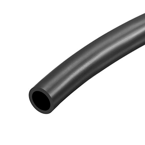 Image of sourcing map Lubricating Oil Hose 8mm ID x 12mm(1/2") OD 3.3ft Rubber Water Hose Tubing Black