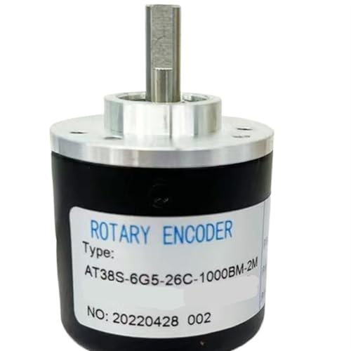 Codeur rotatif optoélectronique AT38S de haute précision pour machines d'automatisation industrielle