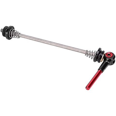 Alomejor Fahrrad Spieß Legierungs-Schnellspanner 74-135mm MTB-Radnabe Vorne und Hinten Schnellspannhebel Cover