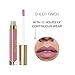 stila Stay All Day Liquid Lipstick, Sheer Matte Finish | Long-Lasting Color Wear, No Transfer or Bleed | Lightweight, Hydrating with vitamin E & Avocado Oil for Soft Lips | 0.10 Fl. Oz., Sheer Patina