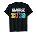 Class of 2039 Grow with Me First Day of School Graduation T-Shirt